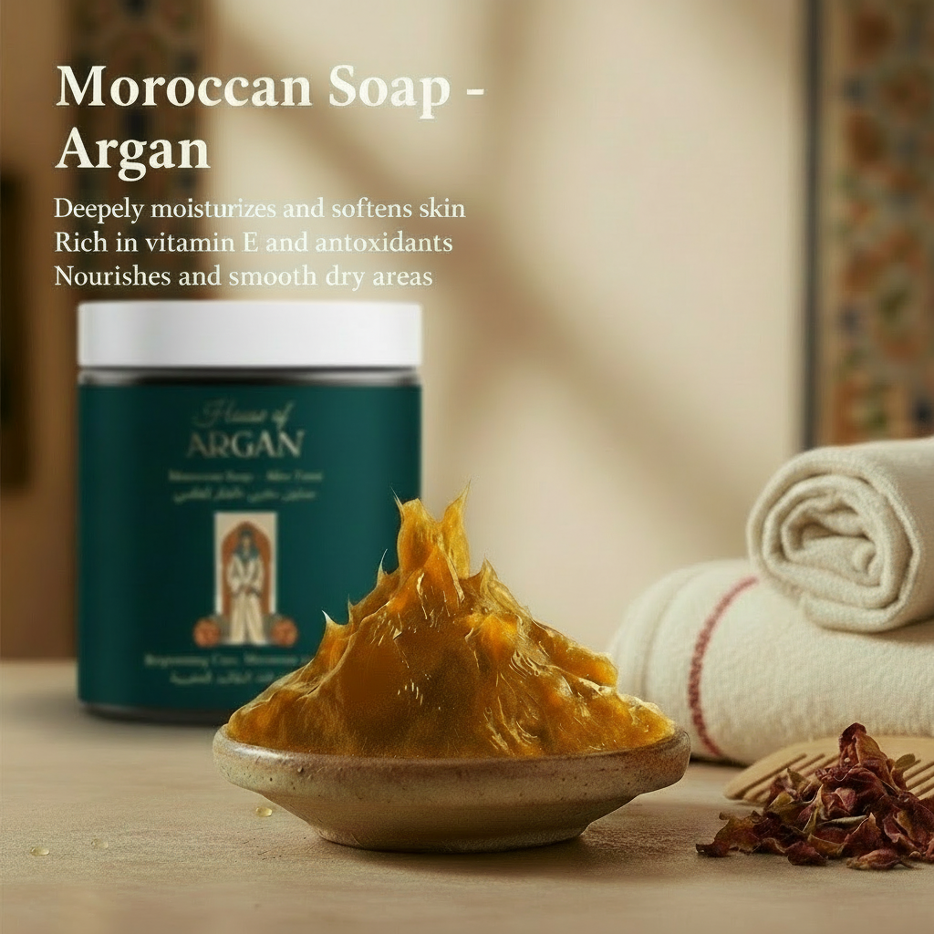 Moroccan Soap - Argan