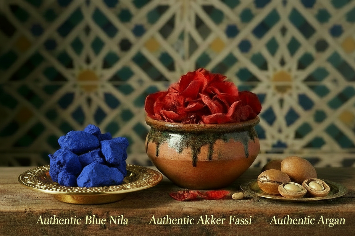 Natural Authentic Moroccan Ingredients